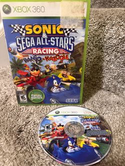 “Sonic & Sega All-Stars Racing” Xbox 360 Video Game