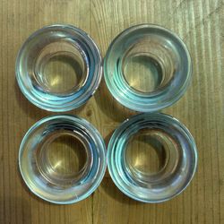 Glass Containers Set Of 4 