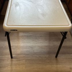 Lifetime chair And table For Toddler