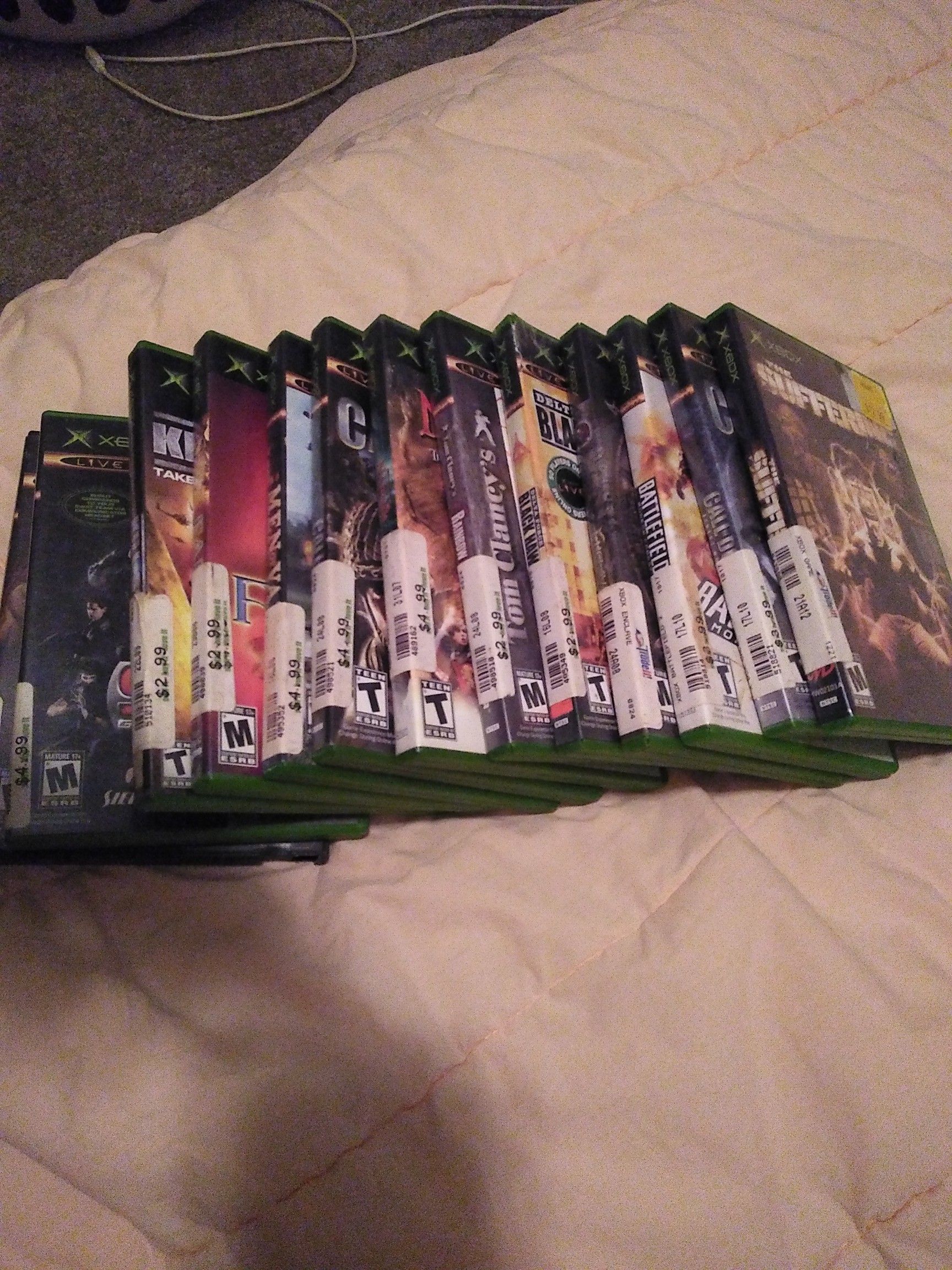 Xbox games all for $10