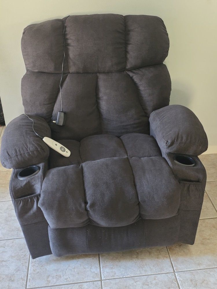 Recliner Massage/ Sillon Reclinable Que Da Masaje