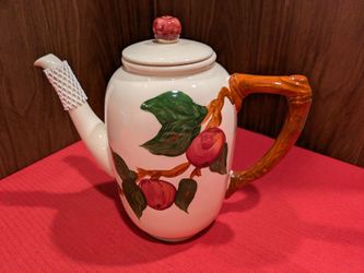 Vtg Franciscan "Desert Apple" Coffee Pot "Mint"