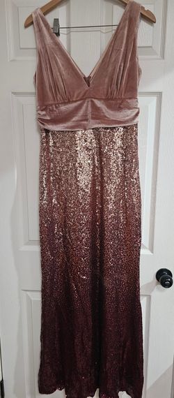 Rose Gold/Champagne Dress.