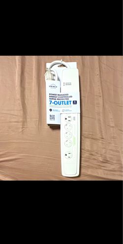 Uninex 7-Outlet Surge Protected Power Strip