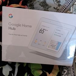 Google Nest Hub with Built-In Google Assistant, Chalk (GA00516-US)