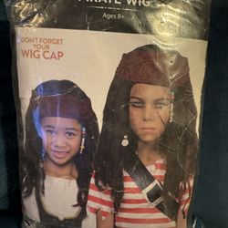 Child One Size Pirate Wig 8+