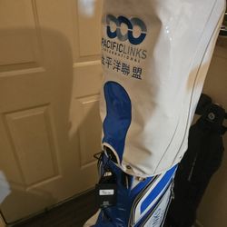 Golf Bag Pacific Links International Used Once
