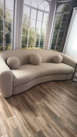 Sofa curvo sylvain/ curved sylvain sofa