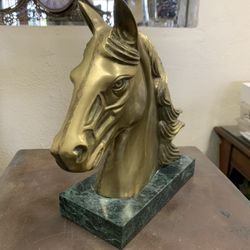 Stunning Piece Brass Horse