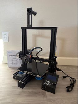 Upgraded Ender-3 Pro 3D Printer + Accessories