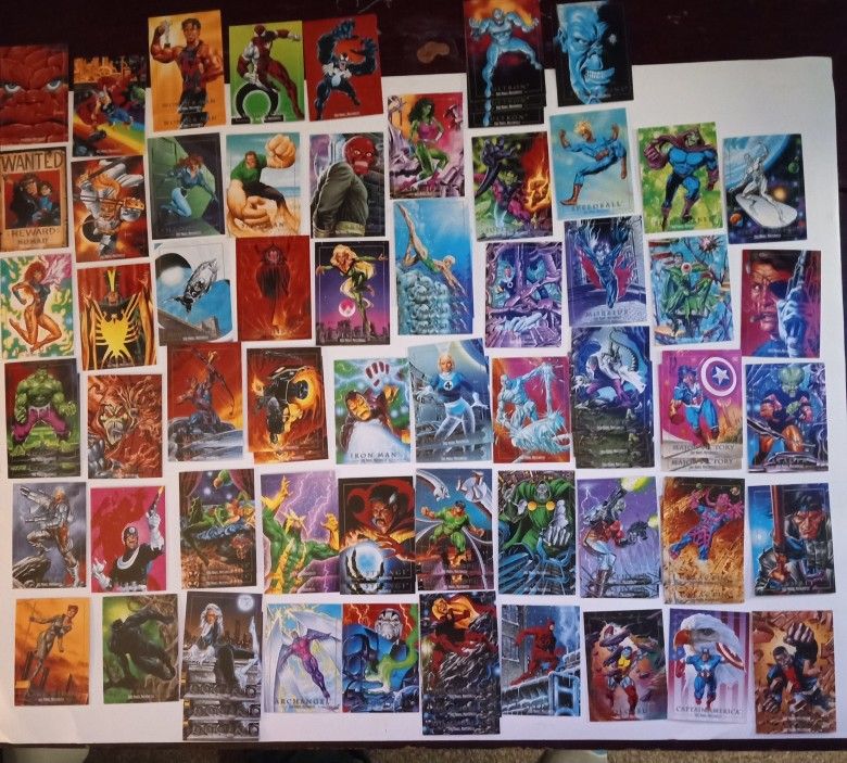1992 Marvel Masterpiece "SkyBox" Cards