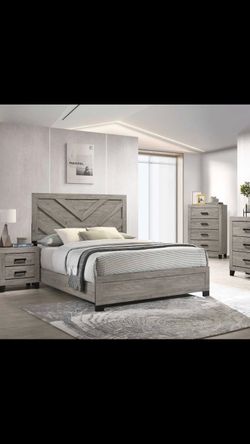 Brand new queen size bedroom set$799.financing available no credit needed