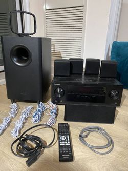 Pioneer 5.1 Home Theater System (Receiver+Speakers&Subwoofer)