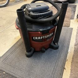 Craftsman 16 Gallon Shop Vac With Attachments 
