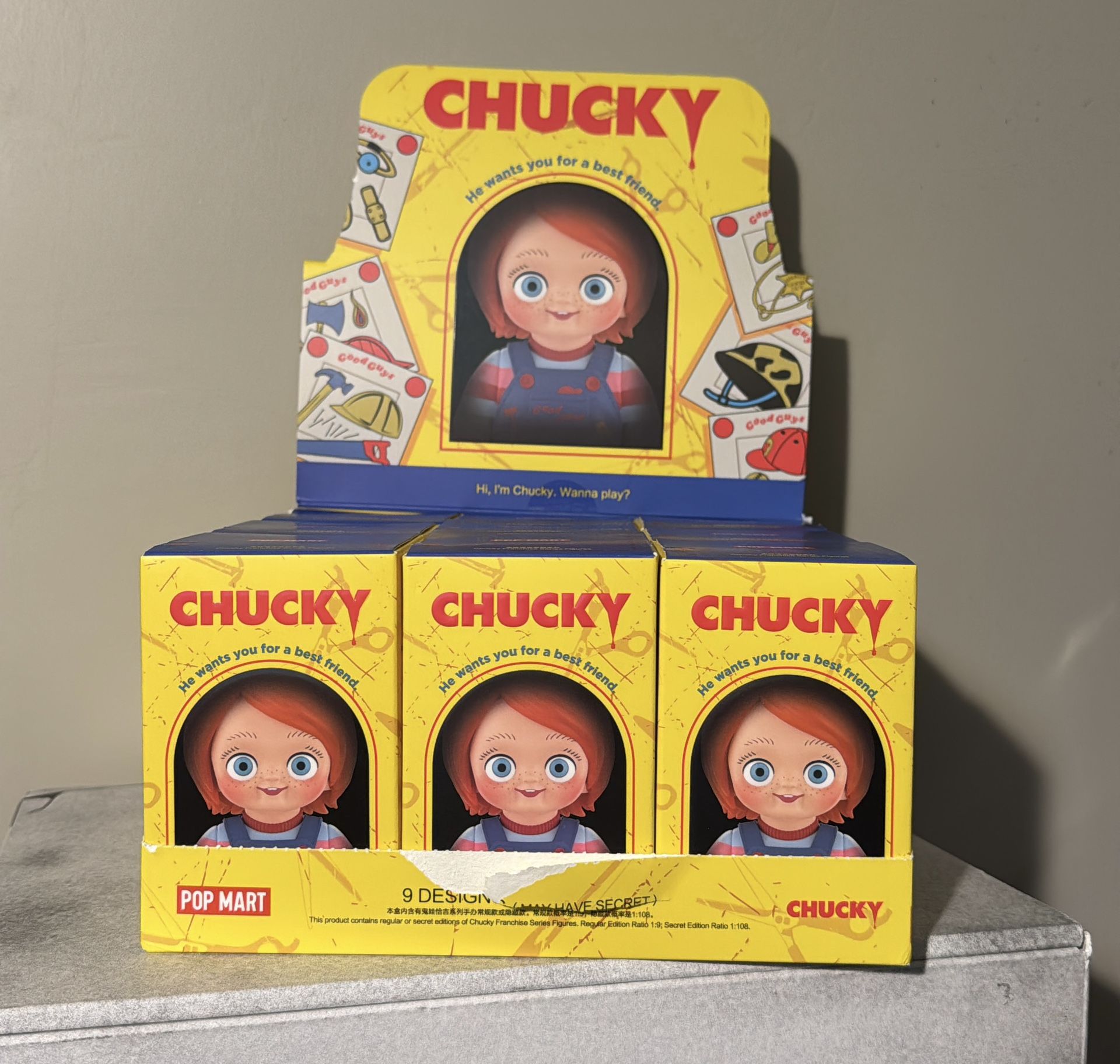 Pop Mart Chucky Franchise Series