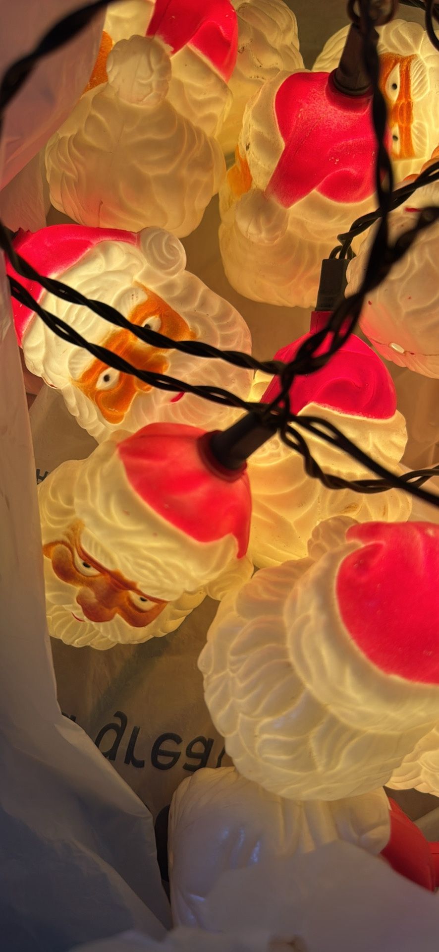 Santa Claus String Lights $8