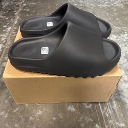 Yzy Slides Onyx Black 