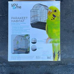 Small Bird Cage (Parakeet) …..NEW…..