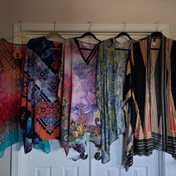 Tops, Cardigans & More - Entire Wardrobe Rack Full - These Photos Only a Sampling. Nothing Over $5