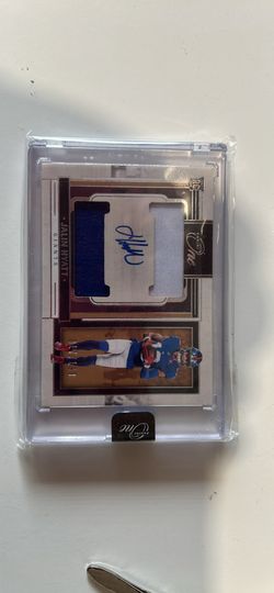 2023 Panini One Jalin Hyatt Rookie Patch Sealed Auto /199 Dual Relic Rookie