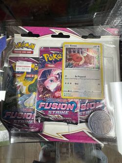 Pokemon Fusion Strike 3-Pack Blister