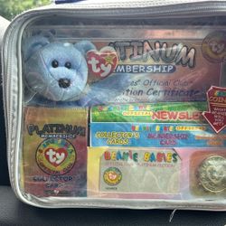 1999 Beanie Baby Official Platinum Membership Package.