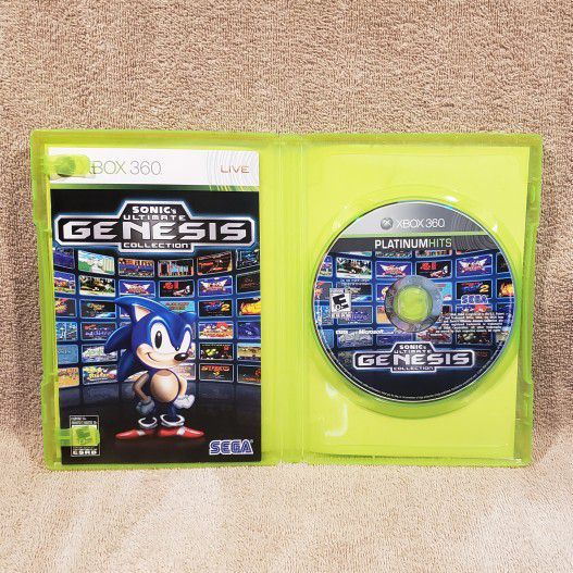  Sonic's Ultimate Genesis Collection (Platinum Hits) - Xbox 360  : Sega of America Inc: Video Games