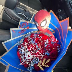 Spiderman Roses