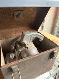Vintage Porter-Cable Speedmatic 508 Circular Saw with Metal Case – Made in USA
