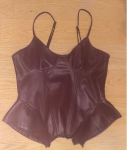 Vampy Red/Burgundy XXS top