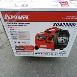 Inverter Generator 2300w. 30amp