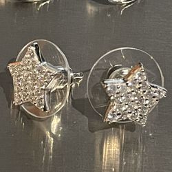 Sterling Silver Star Earring