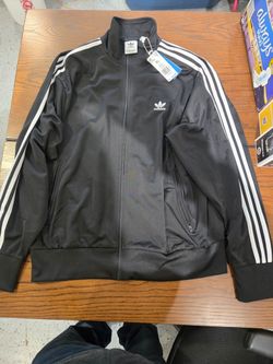 NWT Adidas Originals Firebird Track Top Jacket Black White Men’s XL IJ7058
