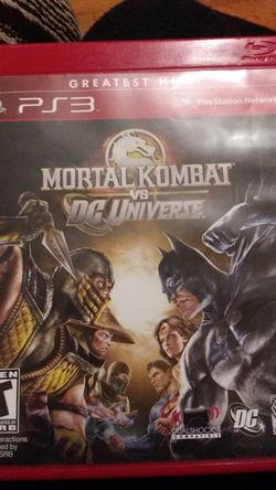Ps3 MORTAL KOMBAT VS DC UNIVERSE