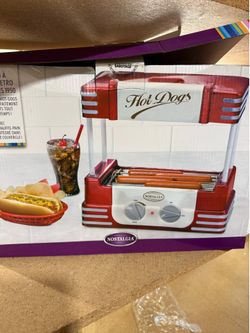 8 hot dog retro warmer