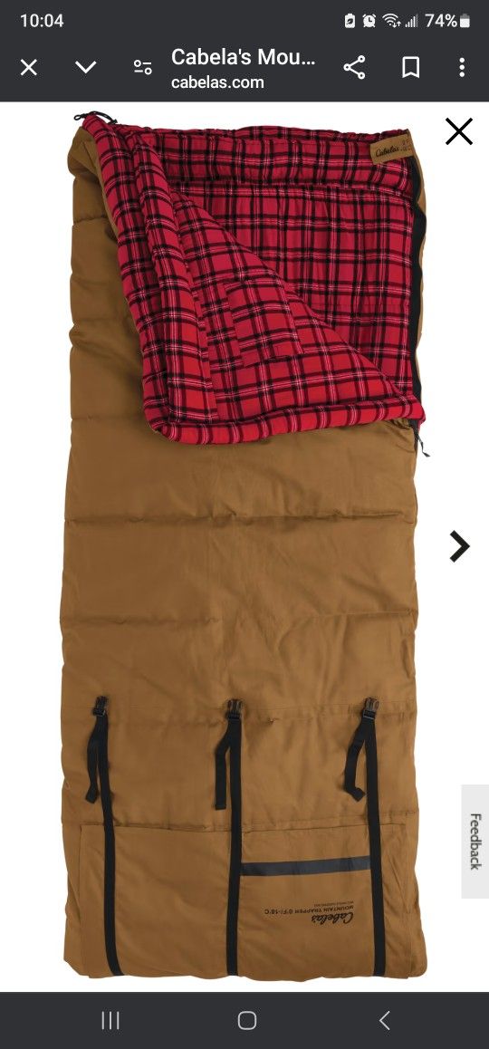 Cabela's Mountain Trapper 0* Sleeping Bag