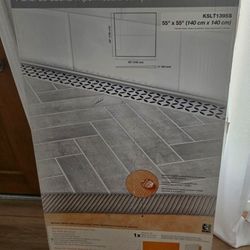 Schluter Systems kerdi shower pan 55x55