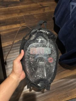 scuba diving mask w/ tube