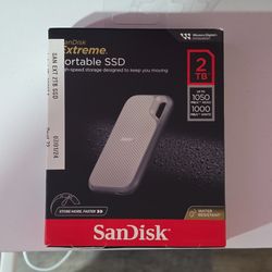 SanDisk Extreme Portable 2TB SSD