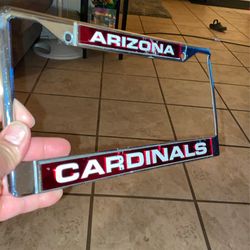 Cardinals license plate cover