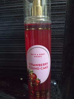 Strawberry Pound Cake Body spray bbw