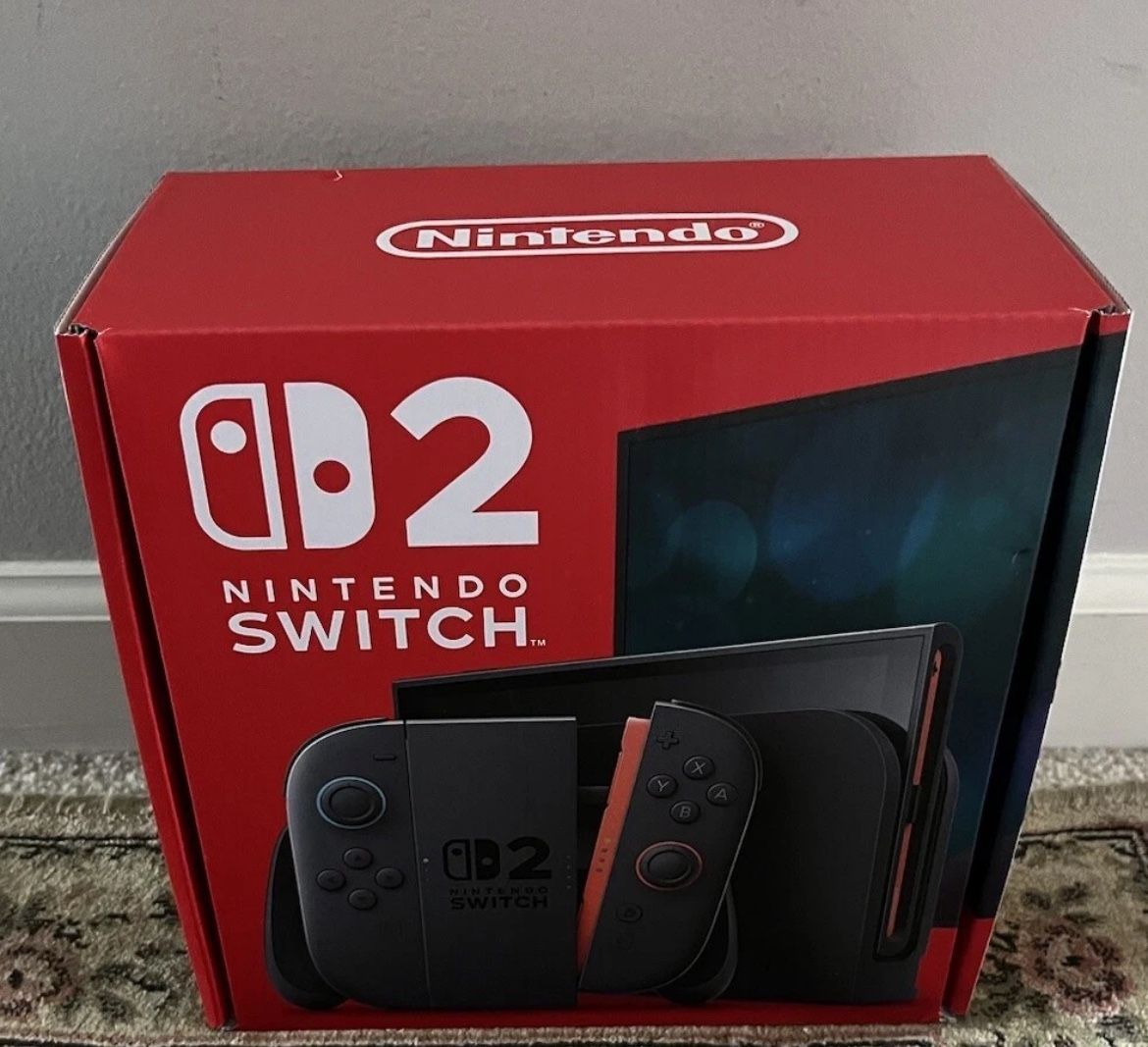 🔥🔥Brand new SWITCH 2 CONSOLE BRAND NEW 