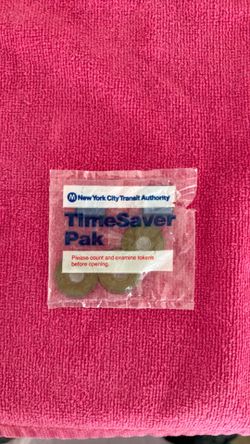 NYC transit tokens