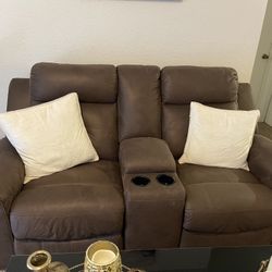 Brown Recliner Sofa From Ashley Furniture 