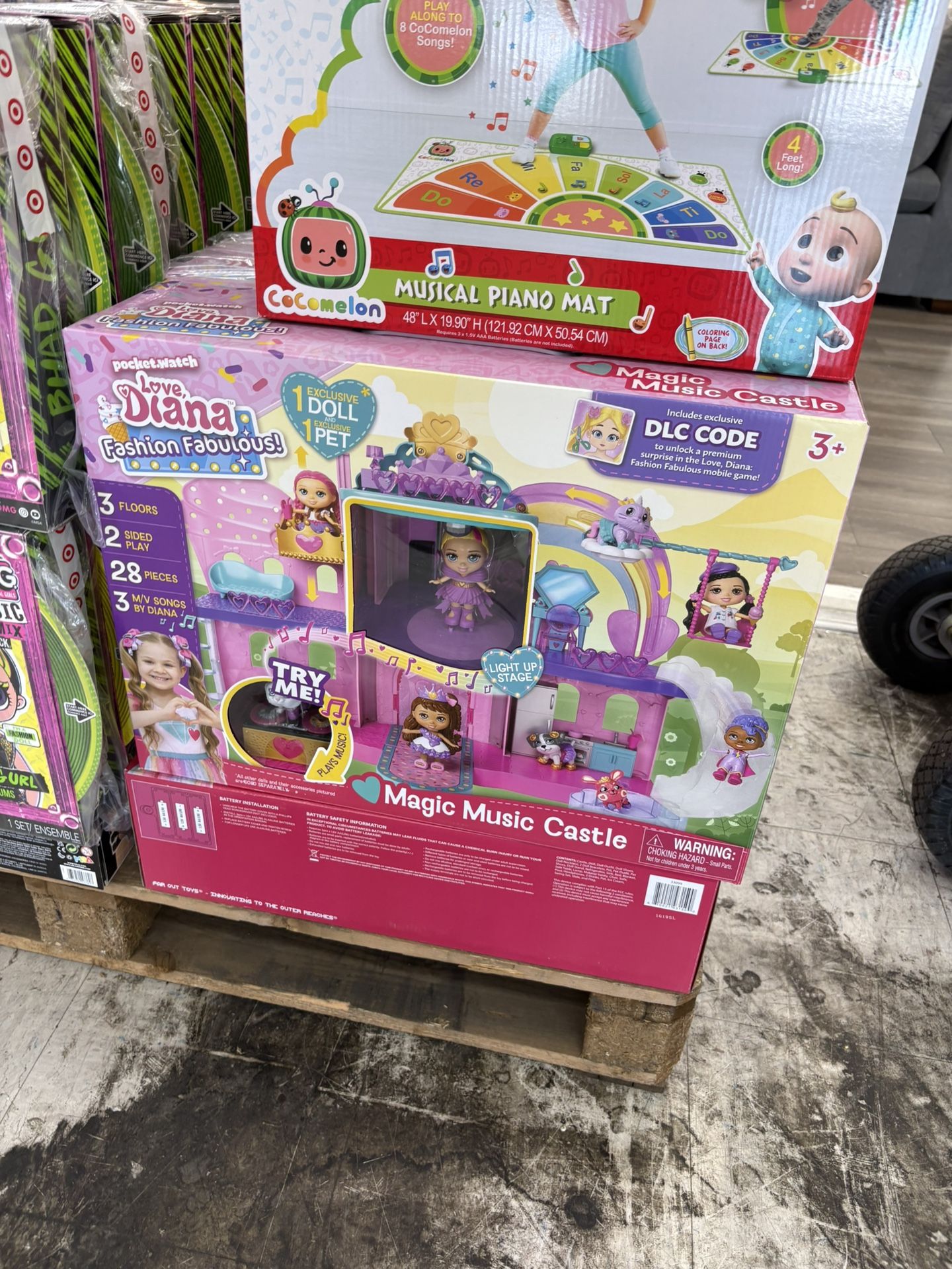 NEW LOVE DIANA FASHION FABULOUS MAGIC MUSIC CASTLE