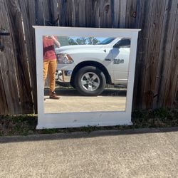 Large Mirror Off Of Dresser