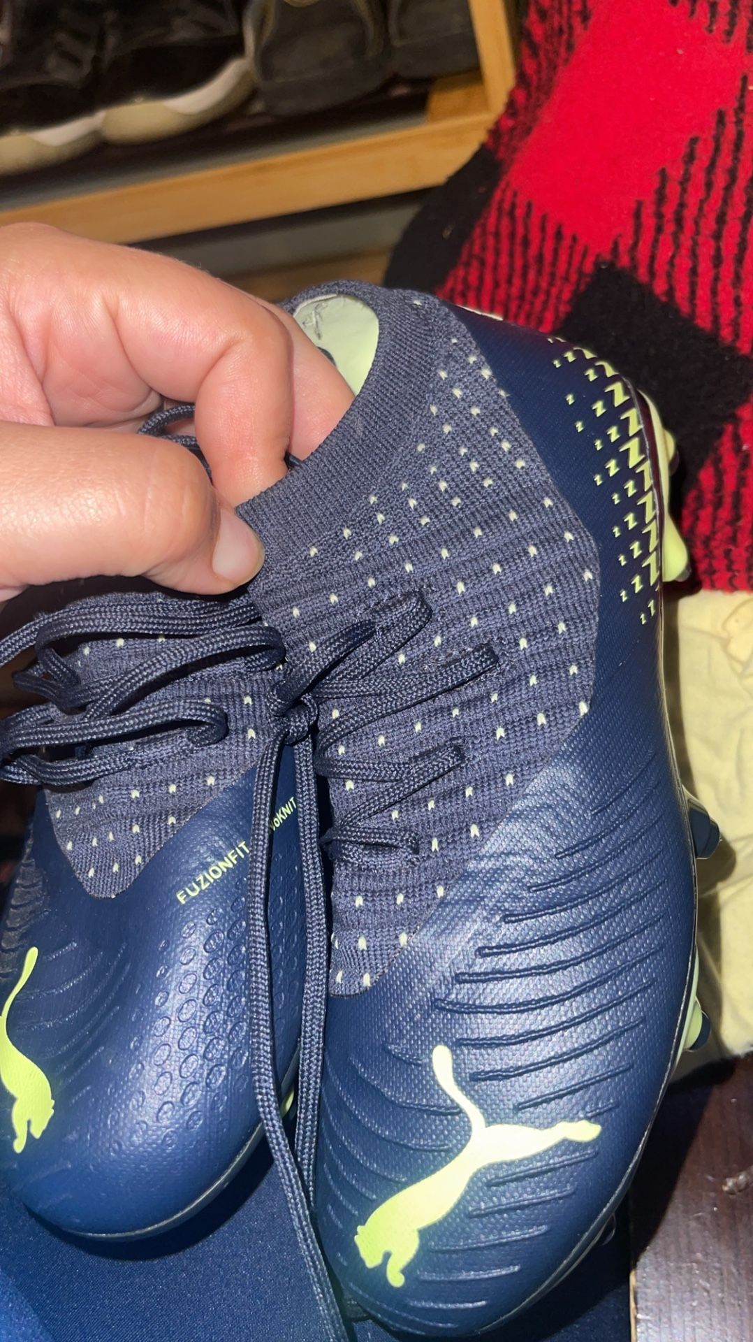 Boys Puma Soccer Shoes