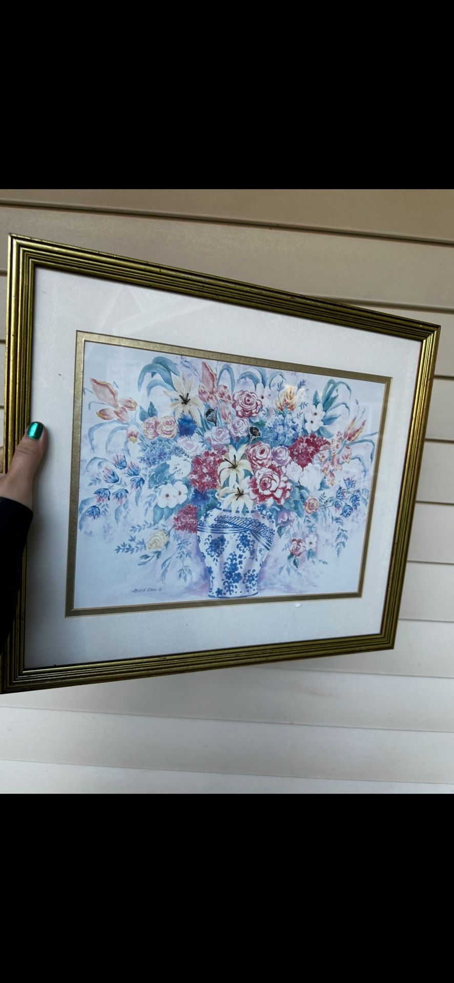 Vintage Floral Art