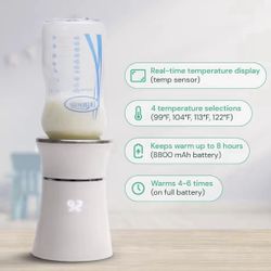 Portable Wireless Milk Bottle Warmer NEW