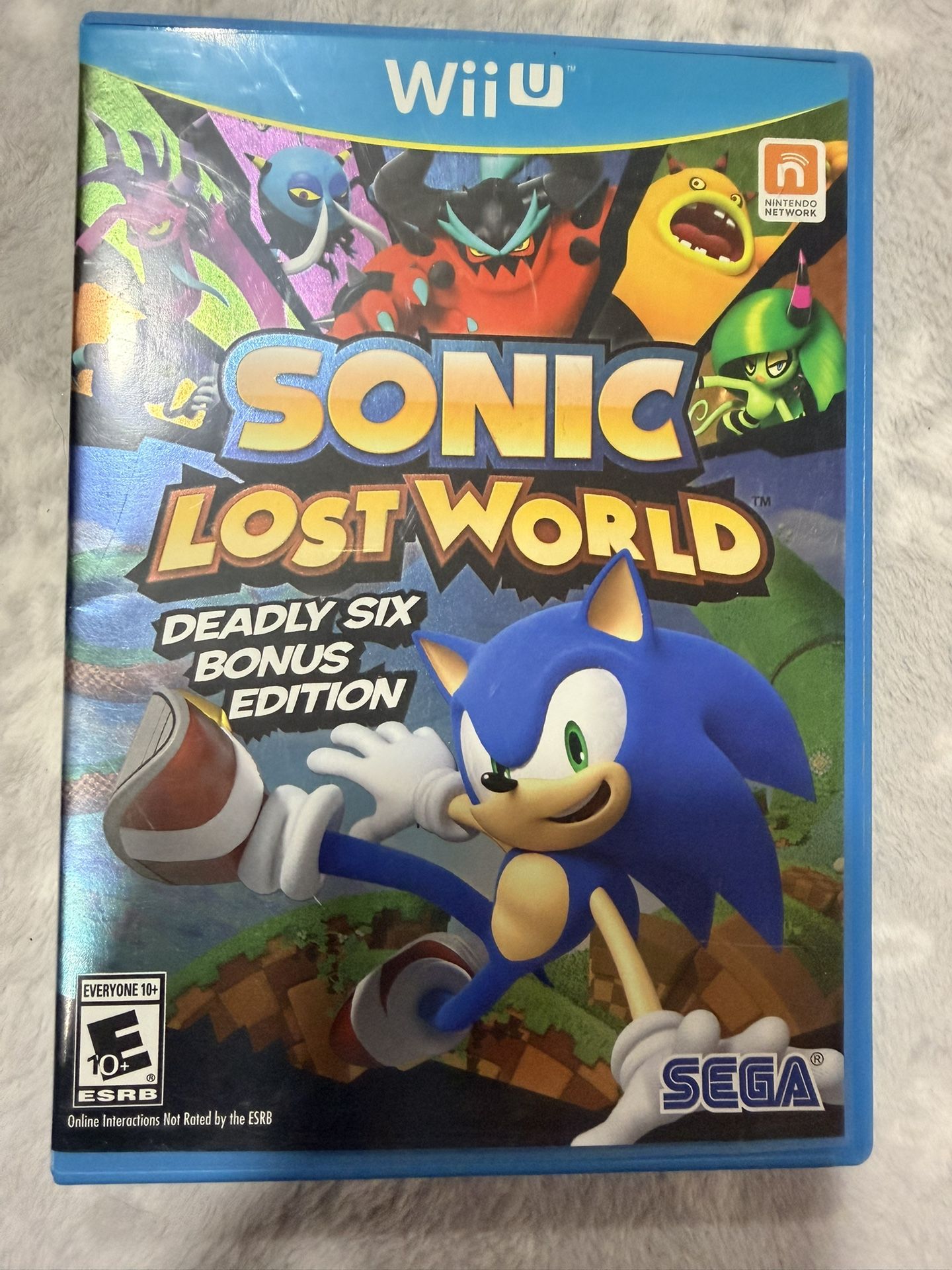Wii U Sonic Lost World